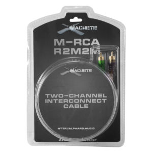 Межблочный кабель Machete M-RCA