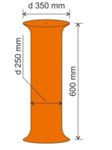 Раскрыв 250(600мм)