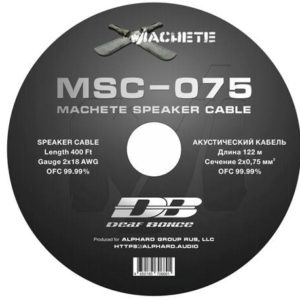 Кабель акустический Machete MSC-075 (2х0.75)
