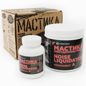 Мастика антикоррозийная вибродемпфирующая STP NoiseLiquidator
