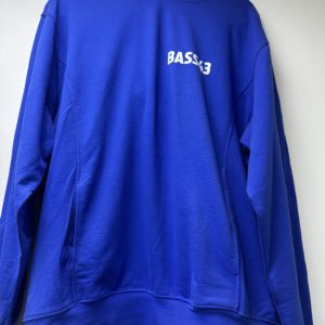 Кофта с капюшоном BASS43 (XXXL-56) Синяя (Принт)