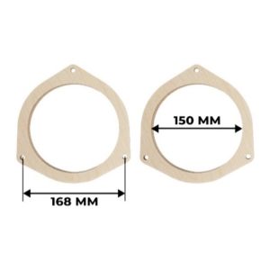 Кольцо переходное F18. 16-10 (16" Kia, Hyundai)