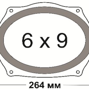 Кольца проставочные 6х9 Toyota Prado 120, Camry 35