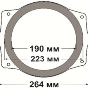 Кольца проставочные на 20см Toyota Land Cruiser 200, Highlander