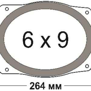 Кольца проставочные 6х9 Toyota Land Cruiser 200, Highlander