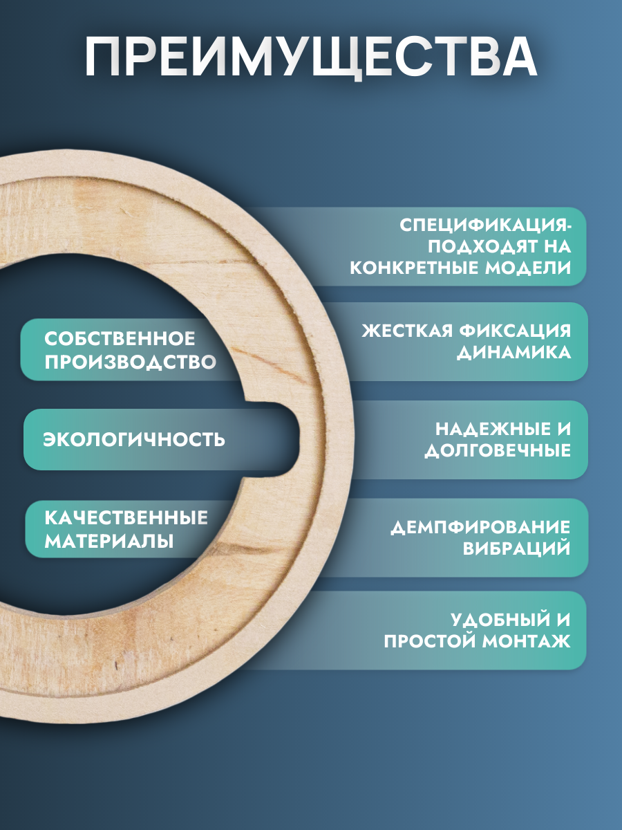 Кольца под рупор Alphard T-34