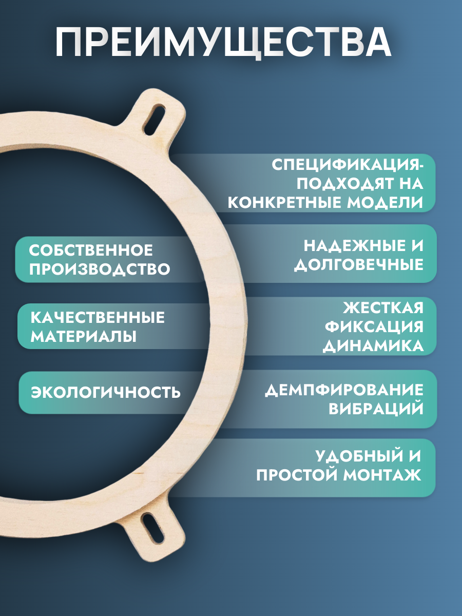 Кольца проставочные 16см LADA (VESTA, X-RAY), NISSAN (ALMERA G-15, X-TRAIL, JUKE, QASHQAI), RENAULT (LOGAN 2, SANDERO 2)