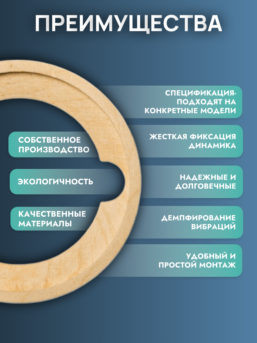 Кольца под рупор Alphard T-35