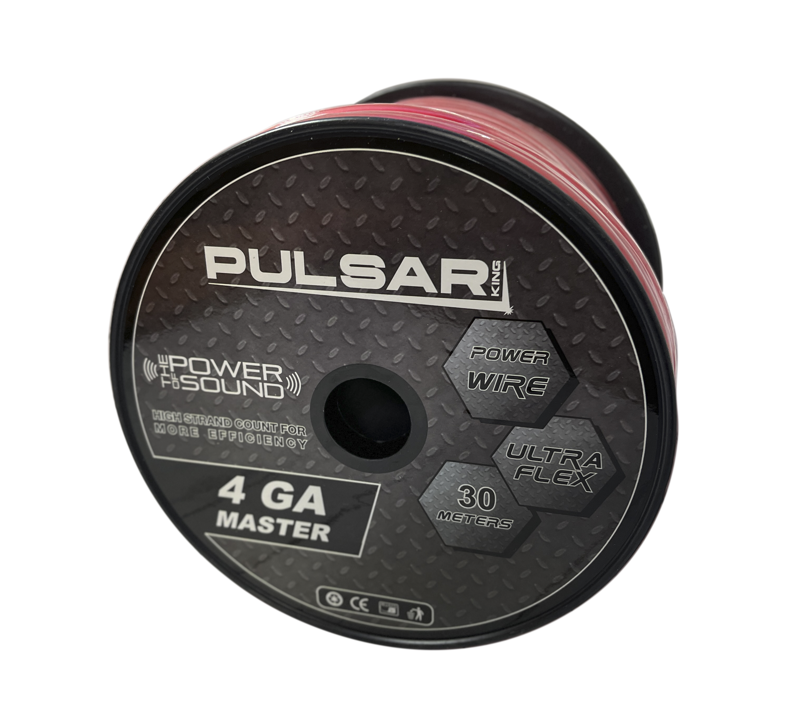 Силовой кабель Pulsar Master 4ga RED